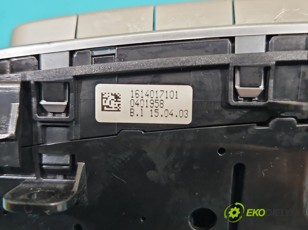 Mercedes C W205 2014–2021 2.0 16V 184hp automatic 135 kW 1991 cm3 4- panel kúrenia A2059058105