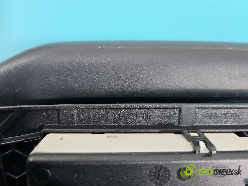 Mercedes C W205 2014–2021 Po vankúše: X2