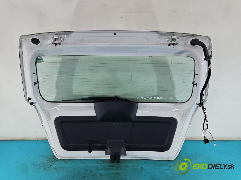 Skoda Fabia III 2014- 2021 1.0 MPI 60 hp manual 44 kW 999 cm3 5- zadní kufrové dveře  (Zadní kapota (kufr))