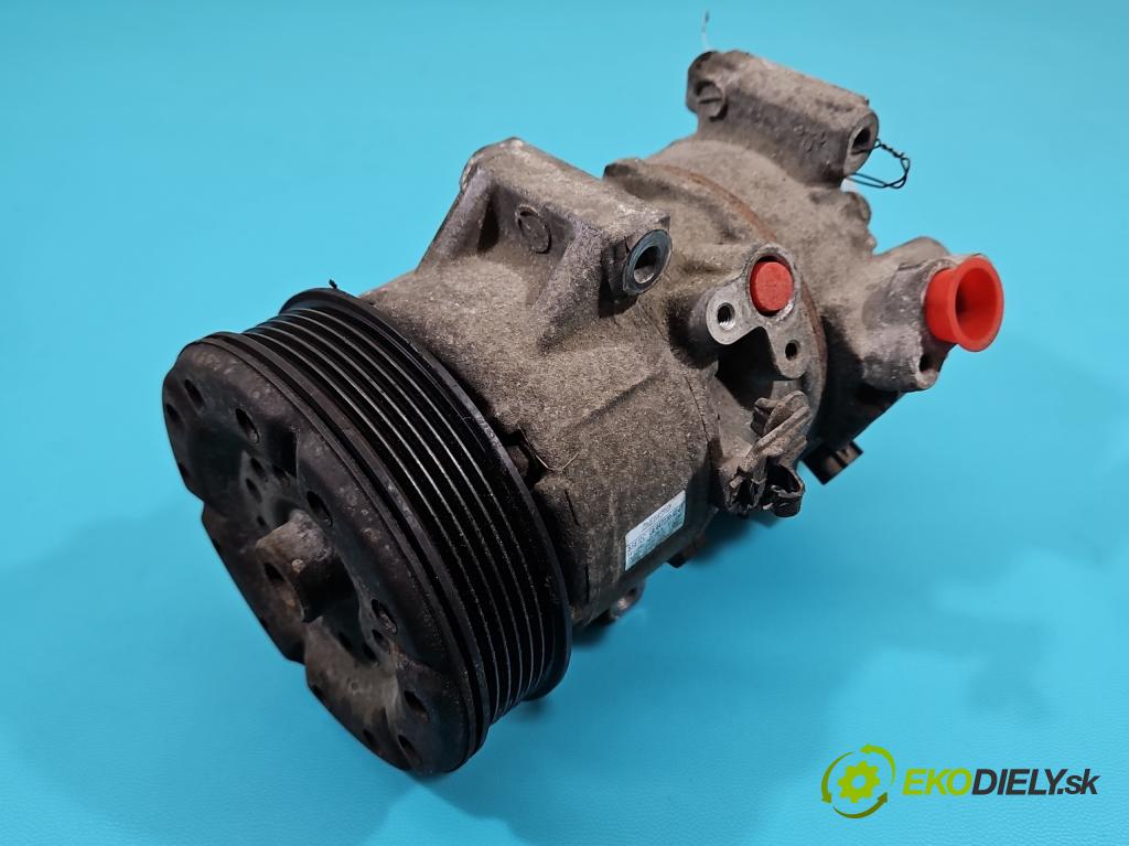 Toyota Avensis II T25 2003-2008 1.8 16V 129 HP manual 95 kW 1794 cm3 5- Kompresor: klimatizácie 447220-9247 (Kompresor klimatizácie)