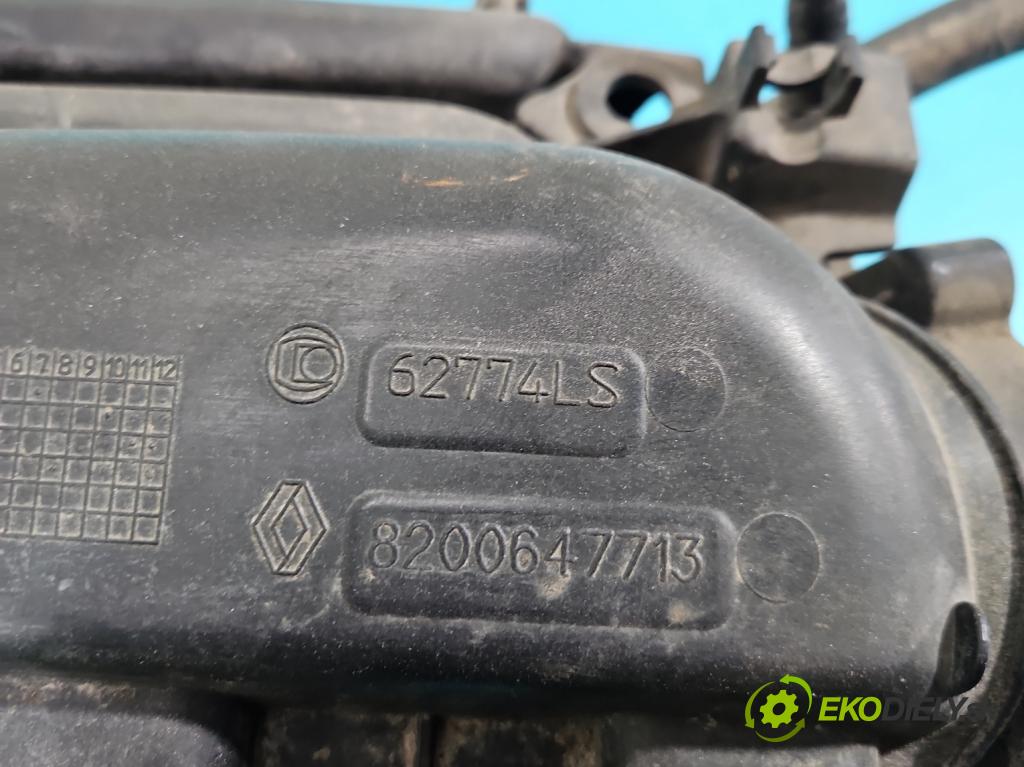 Renault Megane III 2008-2016 1.6 16V 101 hp manual 74 kW 1598 cm3 5- potrubí sací 8200647713 (Sací potrubí)