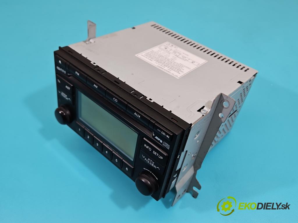Hyundai Tucson I 2004-2009 2.0 16V 141 HP manual 104 kW 1975 cm3 5- Radio originál 96175-2E600