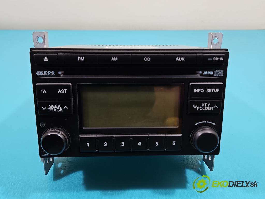 Hyundai Tucson I 2004-2009 2.0 16V 141 HP manual 104 kW 1975 cm3 5- Radio originál 96175-2E600