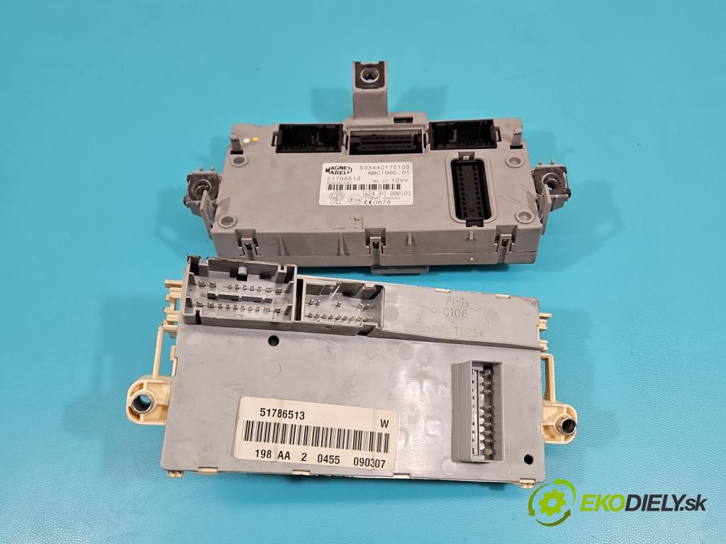 Fiat Bravo II 2007-2014 1.9 jtd 120 hp manual 88 kW 1910 cm3 5- skříňka pojistková 51786512 (Pojistková skříňka)