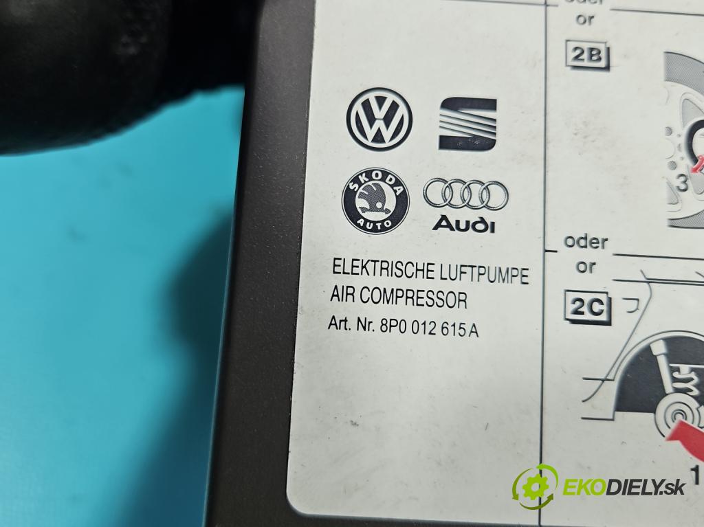 Audi A4 B8 2007-2015 3.0 tdi 239KM automatic 176 kW 2967 cm3 5- čerpadlo kompresor do pneumatík 8P0012615A