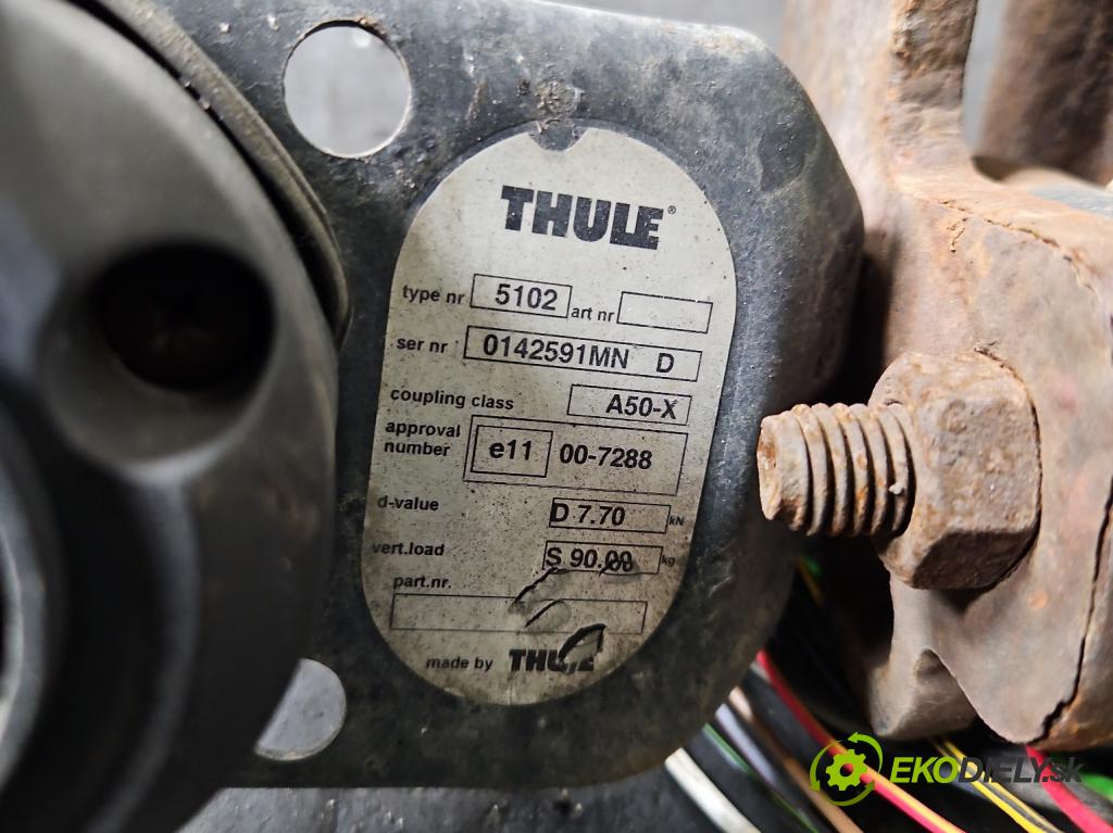 Fiat Bravo II 2007-2014 1.9 jtd 120 HP manual 88 kW 1910 cm3 5- Hák: vlečení:  (Ťažné zariadenie)