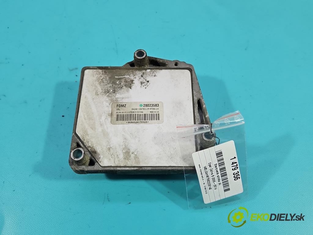 Opel Zafira B 2005-2014 1.6 16V 105 HP manual 77 kW 1598 cm3 5- riadiaca jednotka motora 28023583