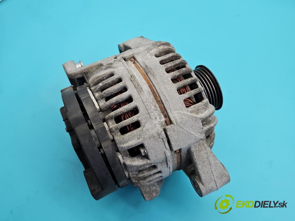 Opel Zafira B 2005-2014 1.6 16V 105 HP manual 77 kW 1598 cm3 5- Alternator 0124425009 (Alternátor)