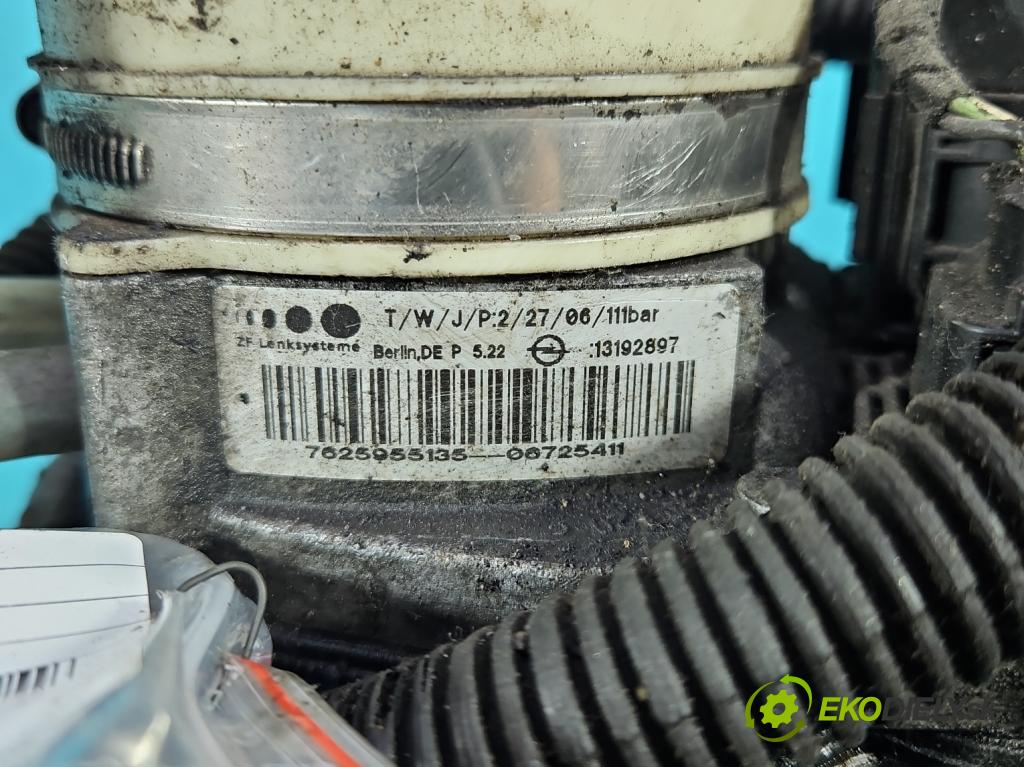 Opel Zafira B 2005-2014 1.6 16V 105 hp manual 77 kW 1598 cm3 5- čerpadlo posilovač 13192897 (Servočerpadlo)