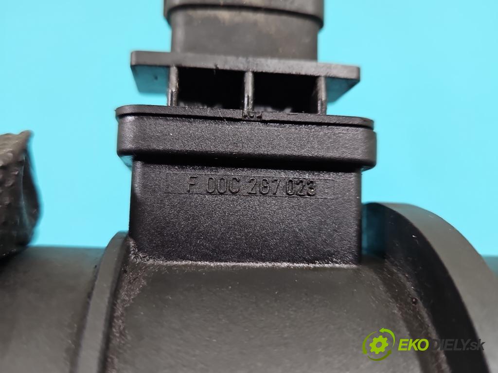 Fiat Bravo II 2007-2014 1.9 jtd 120 HP manual 88 kW 1910 cm3 5- průtokoměr: 0281002792 (Váha vzduchu)