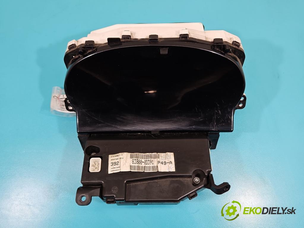 Toyota Yaris I 1999-2005 1.3 vvti 87 HP manual 64 kW 1298 cm3 3- prístrojovka/ budíky 83800-0D391 (Prístrojová doska)