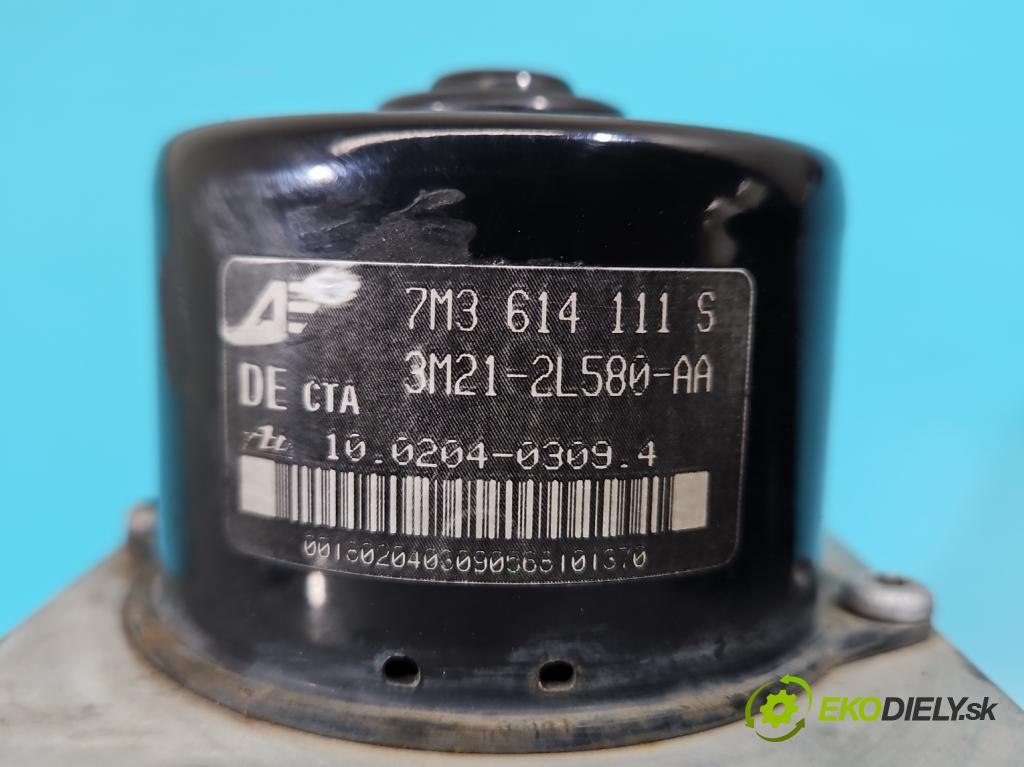 Vw Sharan I 1995-2010 1.9 tdi 116 HP manual 85 kW 1896 cm3 5- čerpadlo abs 7M3614111S (Pumpa ABS)