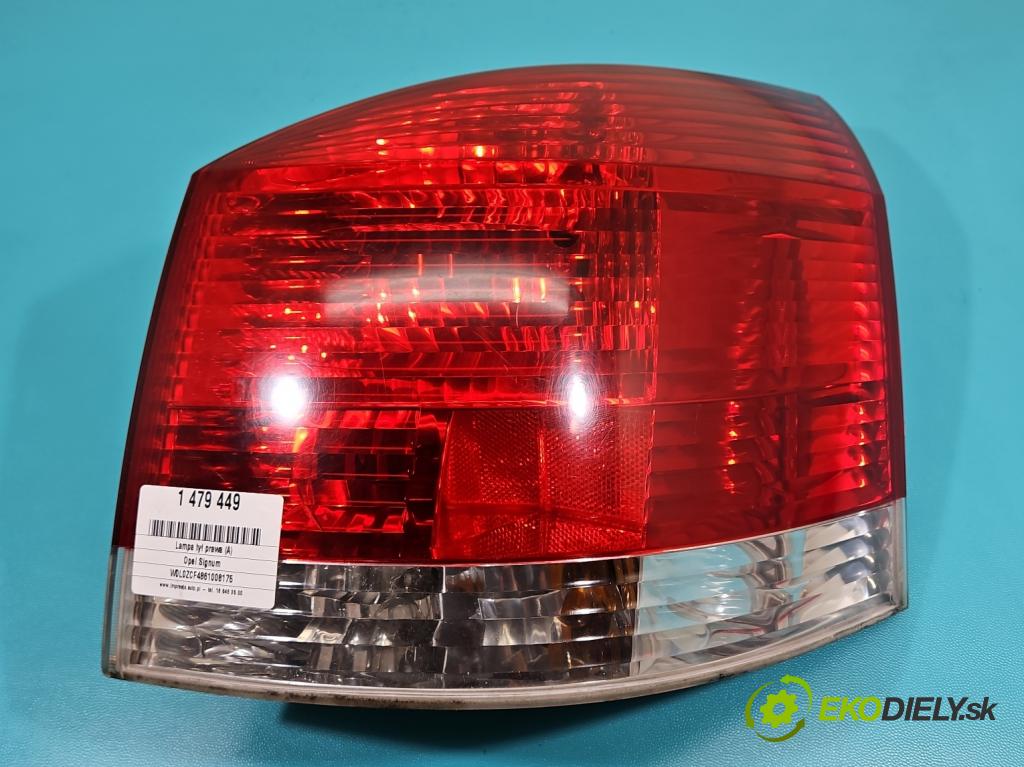Opel Signum 2.2 16V 155 hp manual 114 kW 2198 cm3 5- světlo zadní pravé  (Klika dveří ostatní)