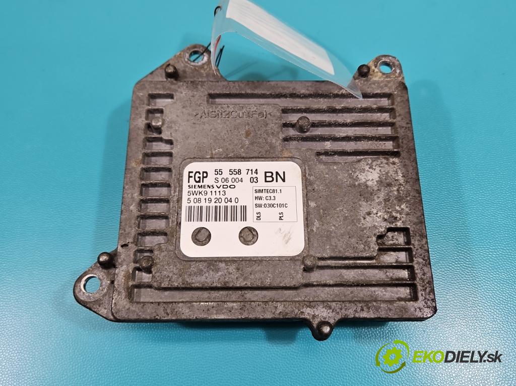 Opel Signum 2.2 16V 155 HP manual 114 kW 2198 cm3 5- riadiaca jednotka motora 55558714