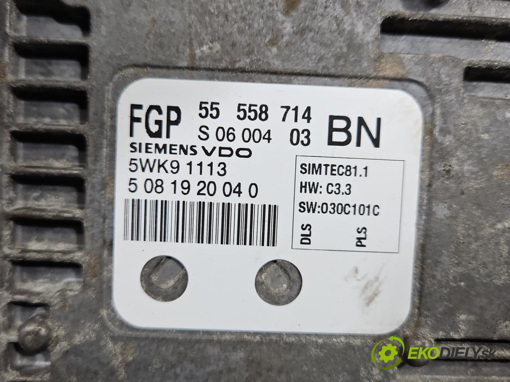 Opel Signum 2.2 16V 155 HP manual 114 kW 2198 cm3 5- riadiaca jednotka motora 55558714