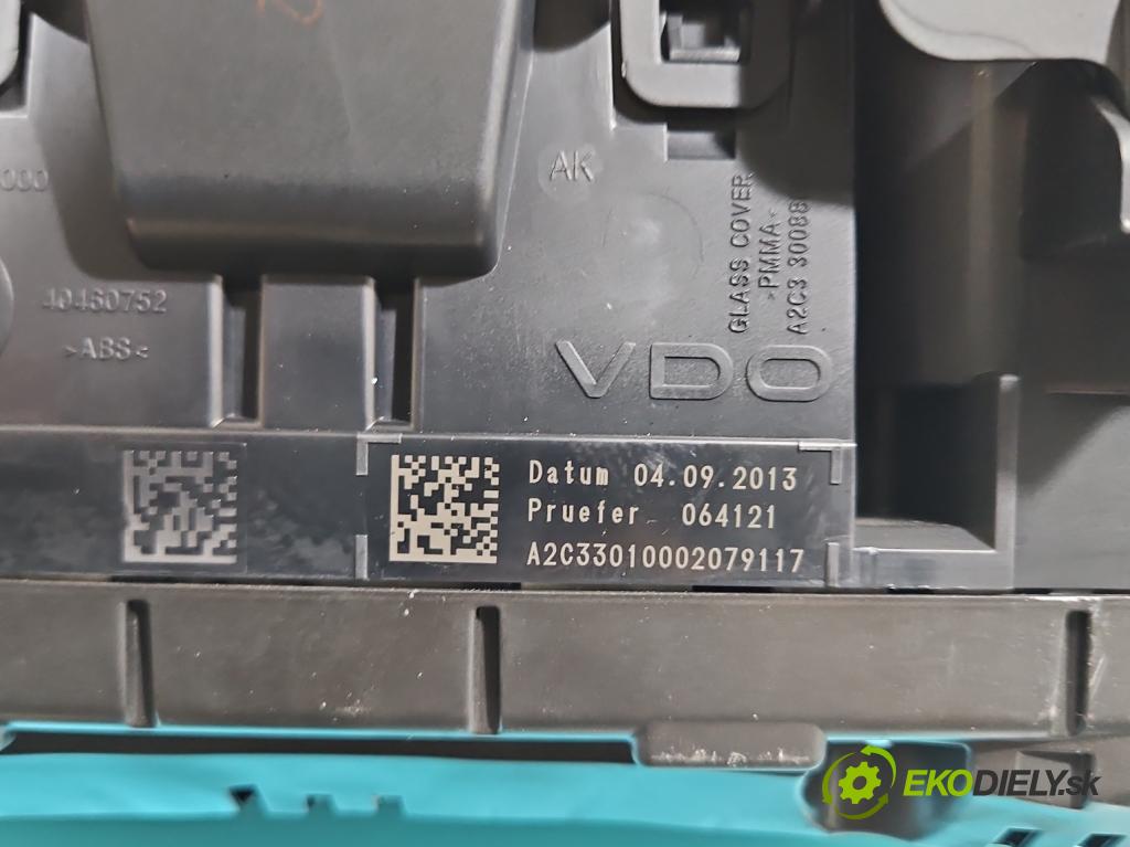 Skoda Octavia III 2013- 1.6 tdi 90 HP manual 66 kW 1598 cm3 5- prístrojovka/ budíky 5E0920861D (Prístrojová doska)