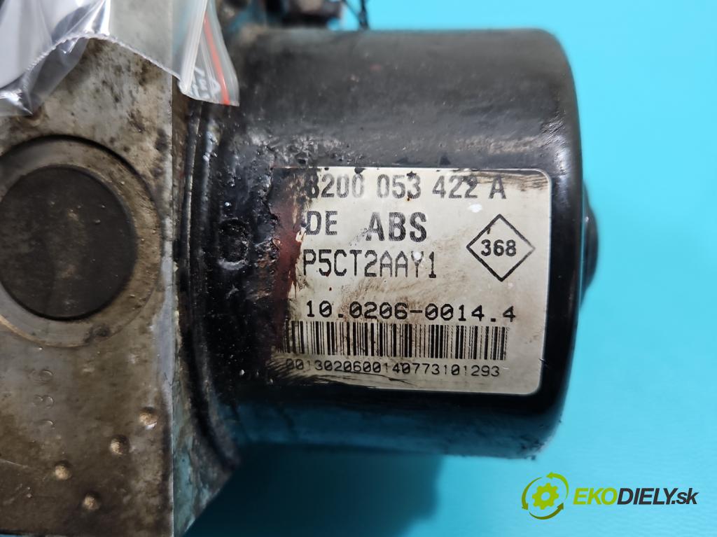 Renault Laguna II 2001-2007 1.9 dci 107 HP manual 79 kW 1870 cm3 5- čerpadlo abs 8200053422A (Pumpa ABS)