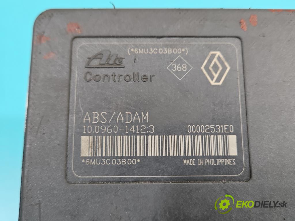 Renault Laguna II 2001-2007 1.9 dci 107 HP manual 79 kW 1870 cm3 5- čerpadlo abs 8200053422A (Pumpa ABS)