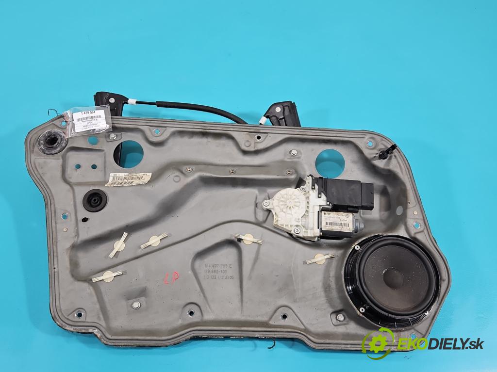 Vw Bora 1.9 tdi 101 hp manual 74 kW 1896 cm3 4- mechanismus stahování přední levý 1J4837755A
