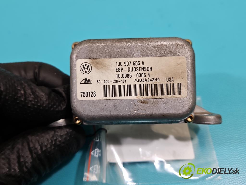 Vw Bora 1.9 tdi 101 hp manual 74 kW 1896 cm3 4- snímač ESP 1J1907637D