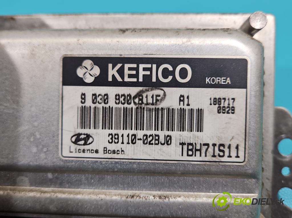 Hyundai Getz 1.1 12V 66KM manual 48,5 kW 1086 cm3 5- riadiaca jednotka motora 39110-02BJ0