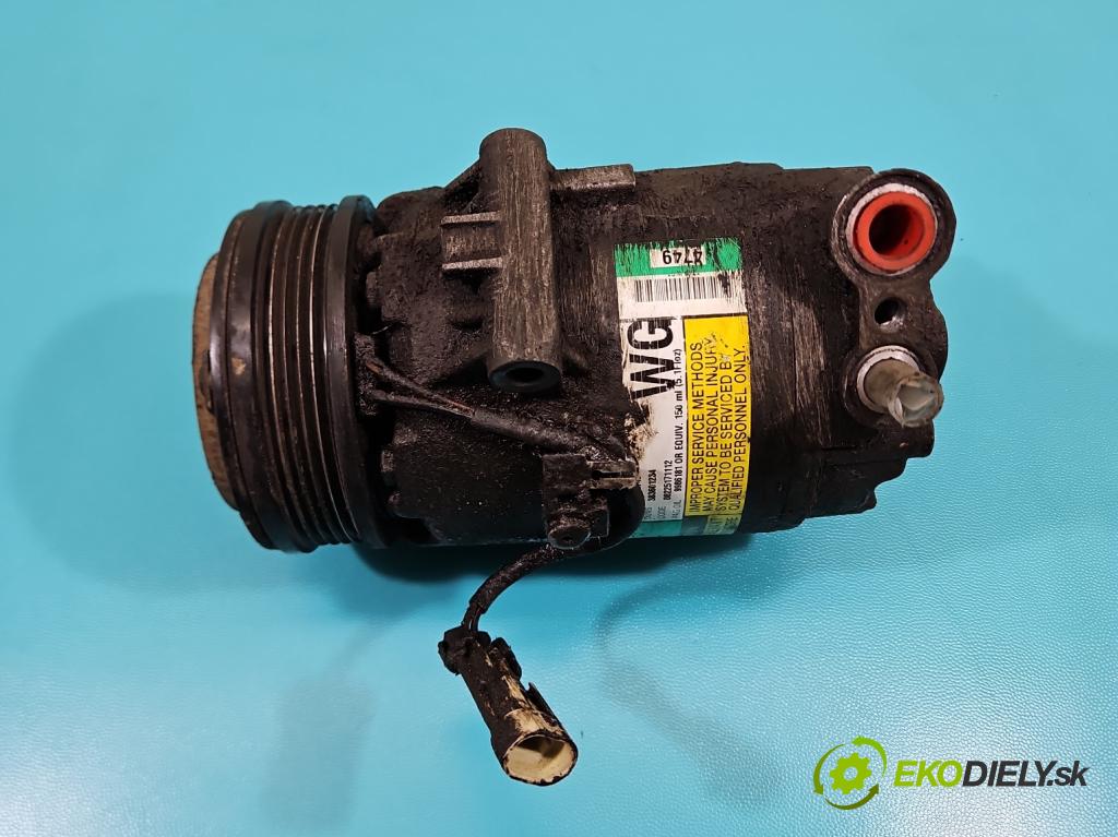Opel Astra III 2004-2014 1.4 16V 90 HP manual 66 kW 1364 cm3 5- Kompresor: klimatizácie 13124749 (Kompresor klimatizácie)