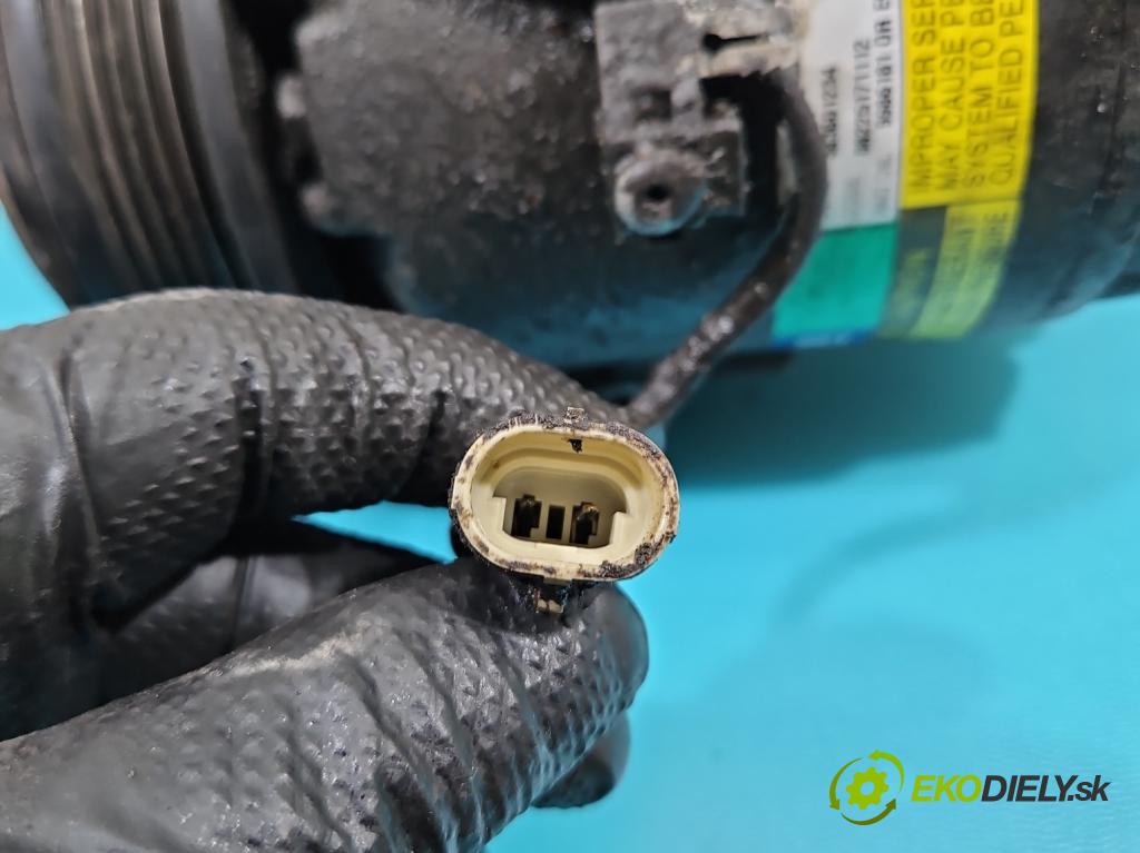 Opel Astra III 2004-2014 1.4 16V 90 HP manual 66 kW 1364 cm3 5- Kompresor: klimatizácie 13124749 (Kompresor klimatizácie)