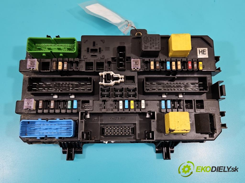 Opel Astra III 2004-2014 1.4 16V 90 hp manual 66 kW 1364 cm3 5- skříňka pojistková 13206757 (Pojistková skříňka)