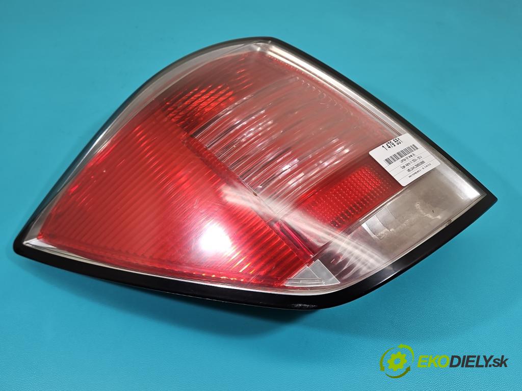 Opel Astra III 2004-2014 1.4 16V 90 hp manual 66 kW 1364 cm3 5- světlo zadní levé 24451838 (Klika dveří ostatní)