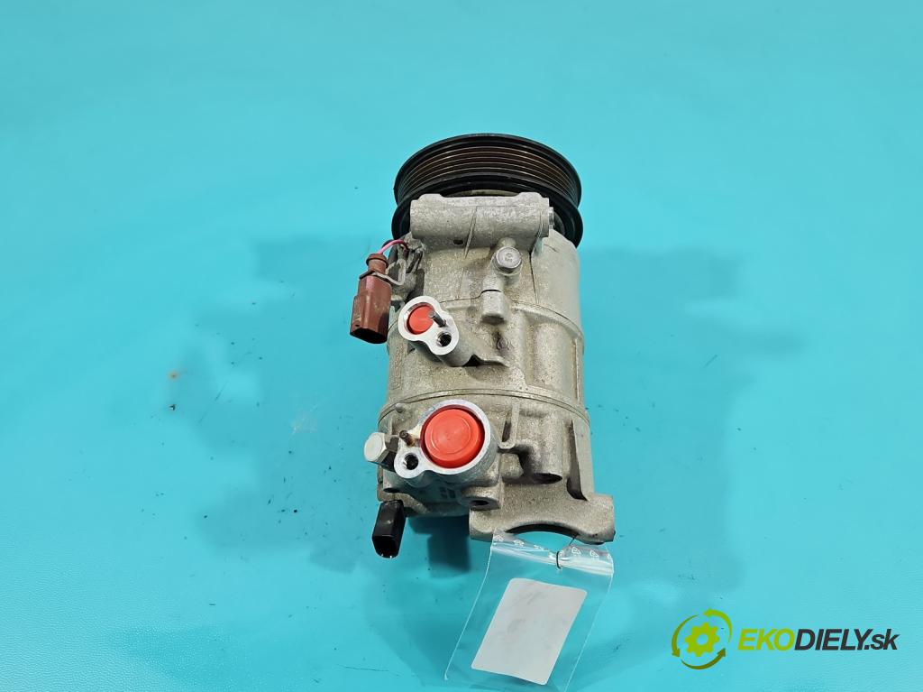 Skoda Fabia III 2014- 2021 1.0 MPI 60 HP manual 44 kW 999 cm3 5- Kompresor: klimatizácie 3Q0816803B (Kompresor klimatizácie)