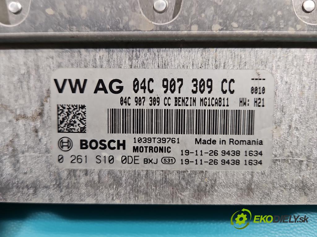 Skoda Fabia III 2014- 2021 1.0 MPI 60 HP manual 44 kW 999 cm3 5- riadiaca jednotka motora 04C907309CC