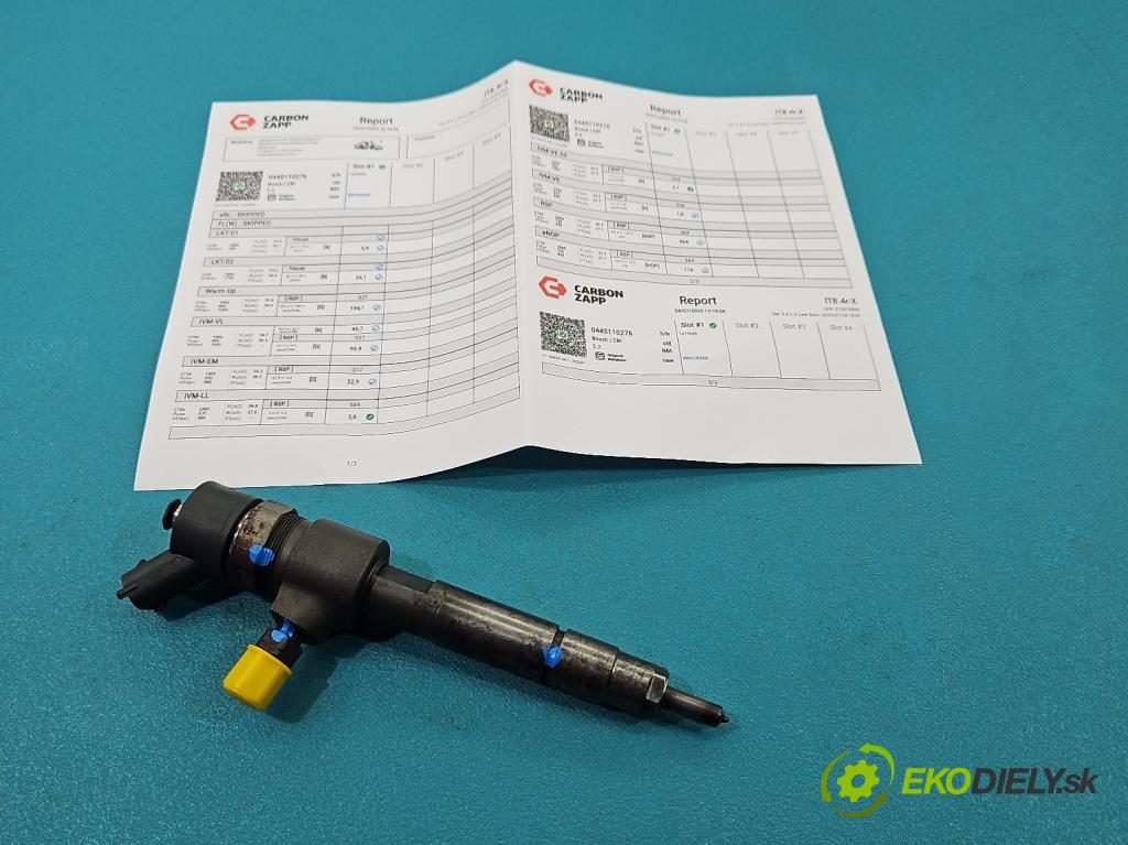 Fiat Bravo II 2007-2014 1.9 jtd 120 HP manual 88 kW 1910 cm3 5- vstrek 0445110276 (Vstrekovač paliva)