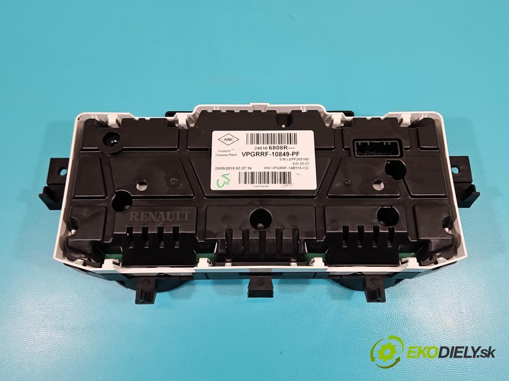 Renault Captur I 2013-2019 0.9 Tce 90 HP manual 66 kW 898 cm3 5- prístrojovka/ budíky 248106808R (Prístrojová doska)