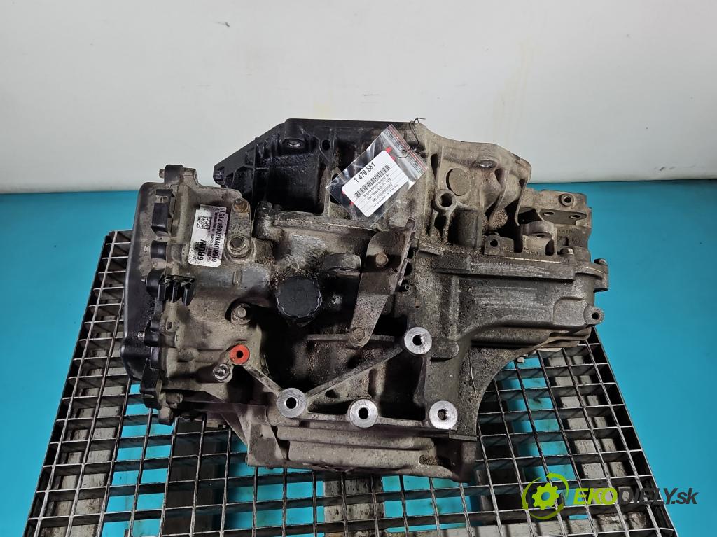 Opel Mokka A 2012-2019 1.6 cdti 136 HP automatic 100 kW 1598 cm3 5- prevodovka stupeň,rýchlosť automat 6RUW