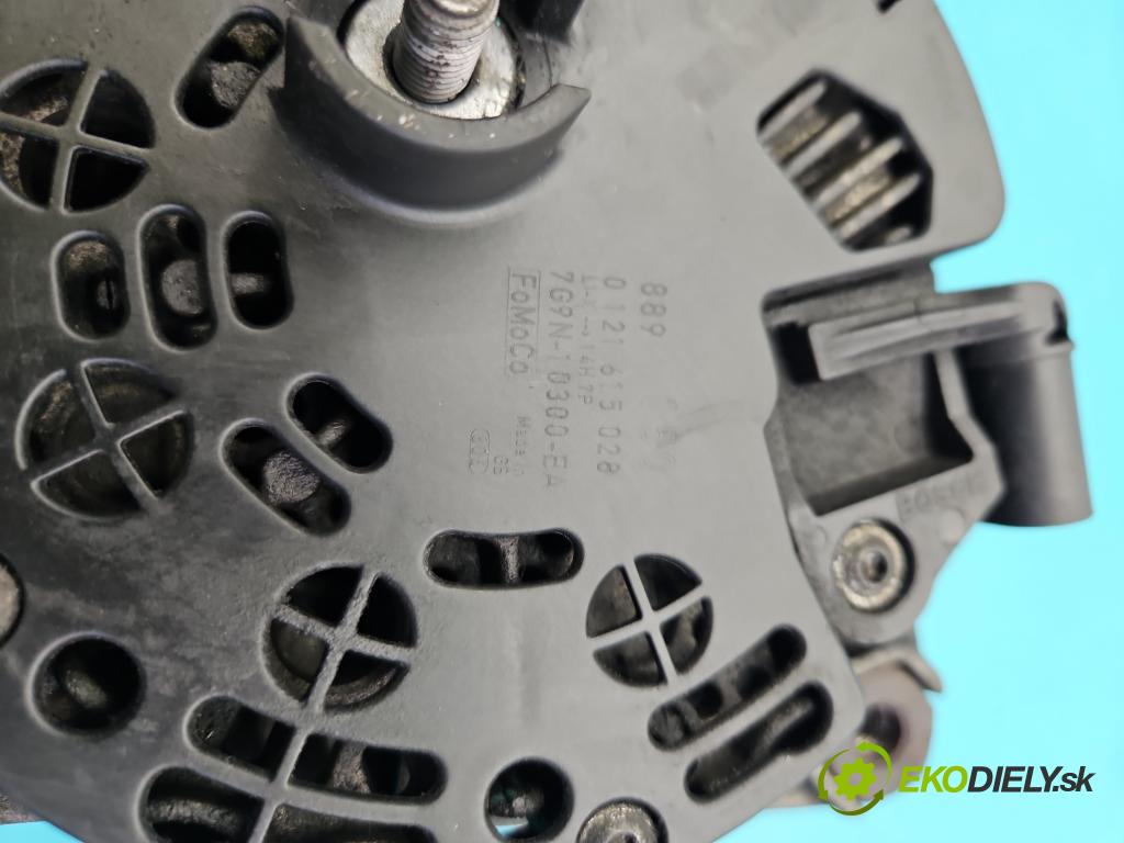 Ford Mondeo Mk4 2007-2014 2.0 tdci 140 HP automatic 103 kW 1997 cm3 4- Alternator 0121615028 (Alternátor)