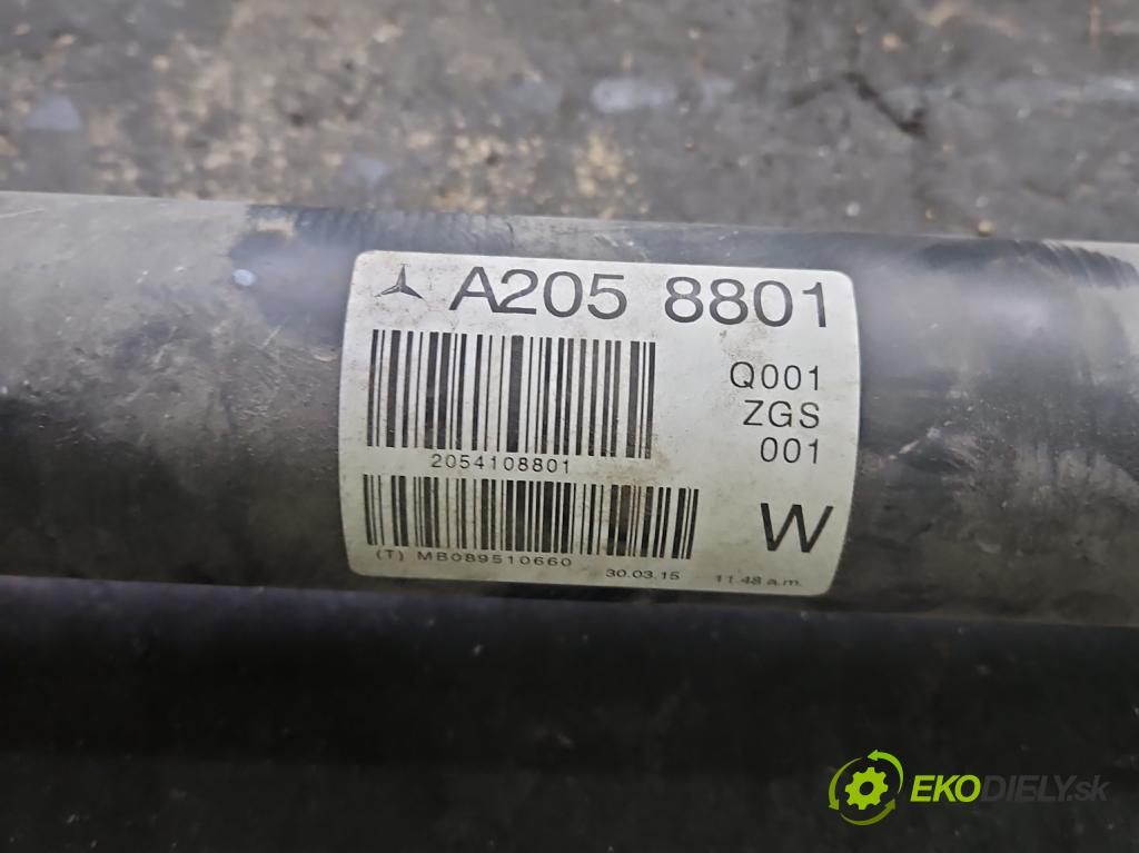 Mercedes C W205 2014–2021 2.0 16V 184 hp automatic 135 kW 1991 cm3 4- hřídel hnací zadní A2058801 (Kardanový hřídel)