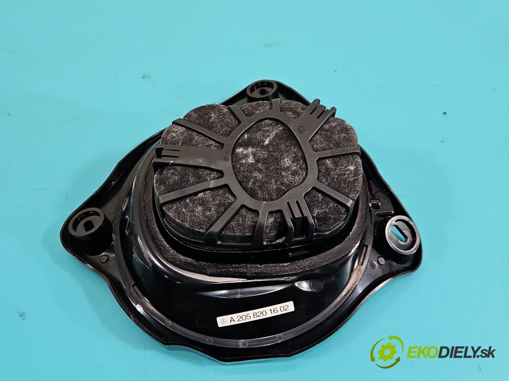 Mercedes C W205 2014–2021 2.0 16V 184 hp automatic 135 kW 1991 cm3 4- reproduktory komplet A2058201602