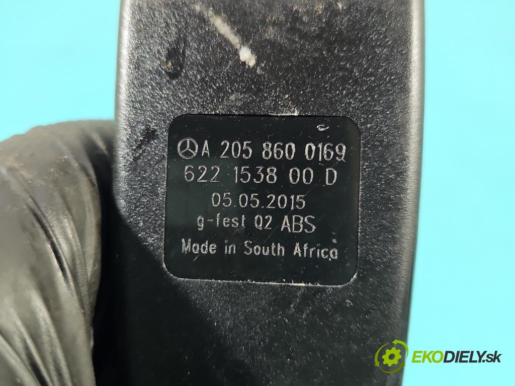 Mercedes C W205 2014–2021 2.0 16V 184hp automatic 135 kW 1991 cm3 4- pas bezpečnosť: predné pravý A2058600169