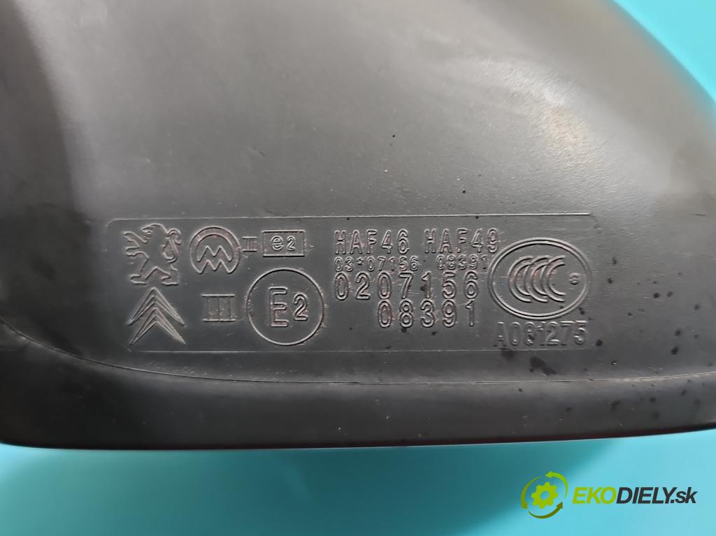 Citroen C5 II 2008-2017 2.0 hdi 140 hp manual 103 kW 1997 cm3 4- zpětné zrcátko levé 96721916EH (Klika dveří ostatní)