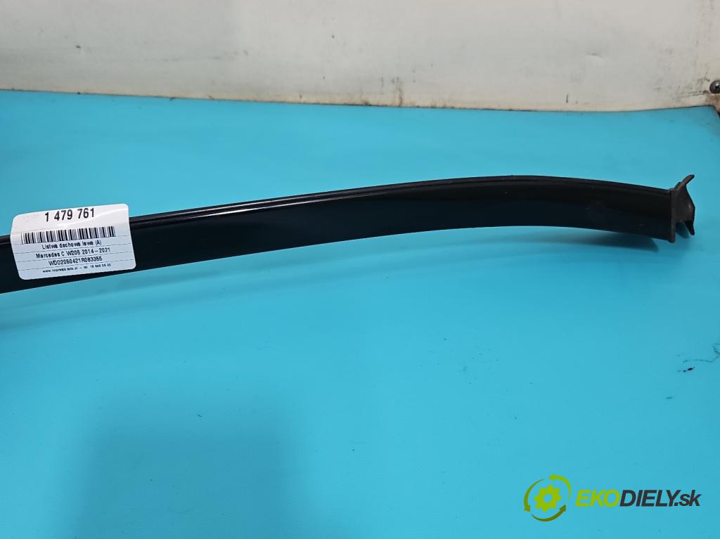 Mercedes C W205 2014–2021 2.0 16V 184 hp automatic 135 kW 1991 cm3 4- lišta střecha: levé A2056900182