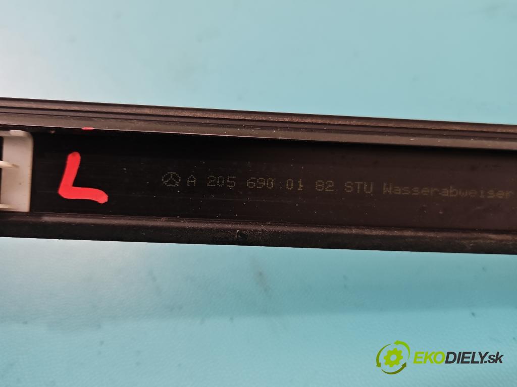 Mercedes C W205 2014–2021 2.0 16V 184 hp automatic 135 kW 1991 cm3 4- lišta střecha: levé A2056900182