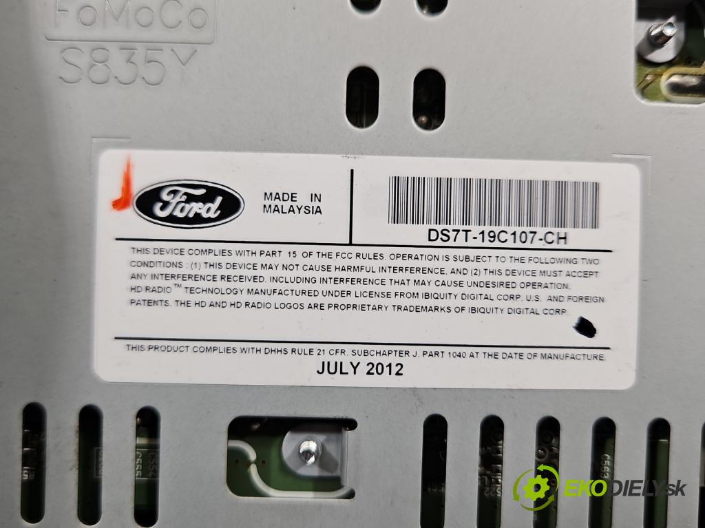 Ford Fusion USA 2012-2020 2.0 EcoBoost: 239KM automatic 176 kW 1999 cm3 4- Radio originál DS7T-19C107-CD