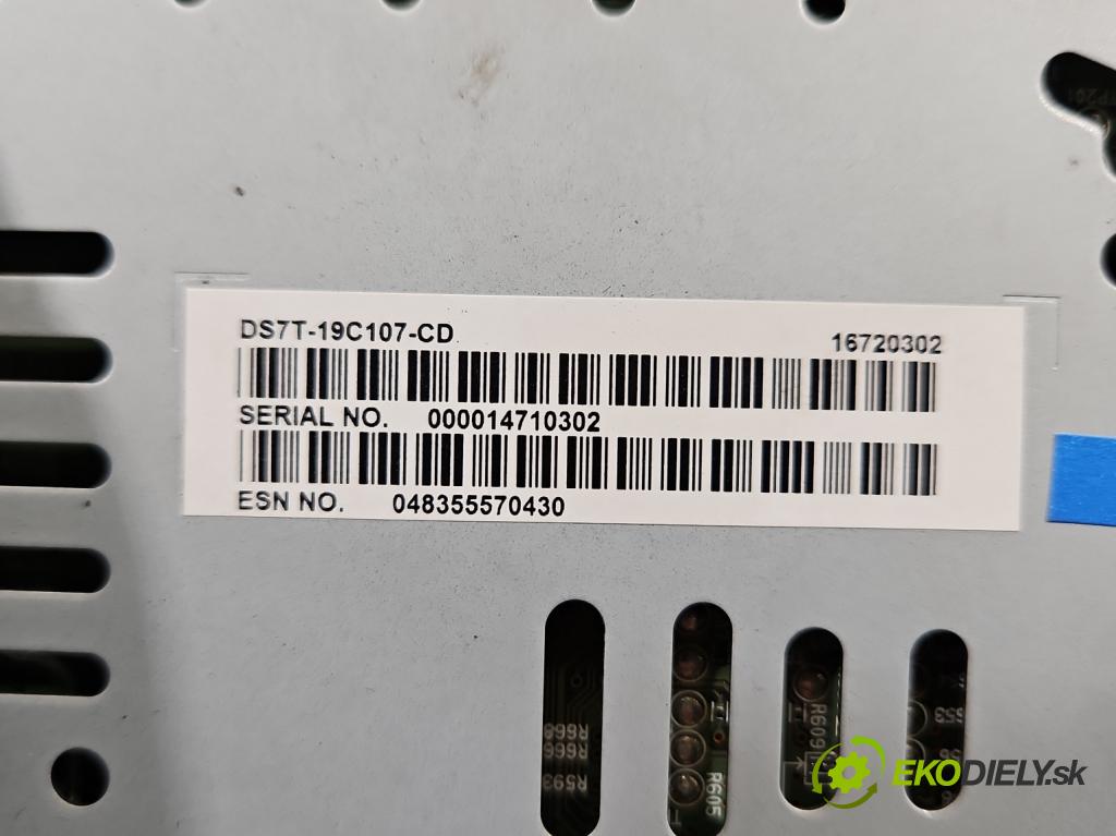 Ford Fusion USA 2012-2020 2.0 EcoBoost: 239KM automatic 176 kW 1999 cm3 4- Radio originál DS7T-19C107-CD