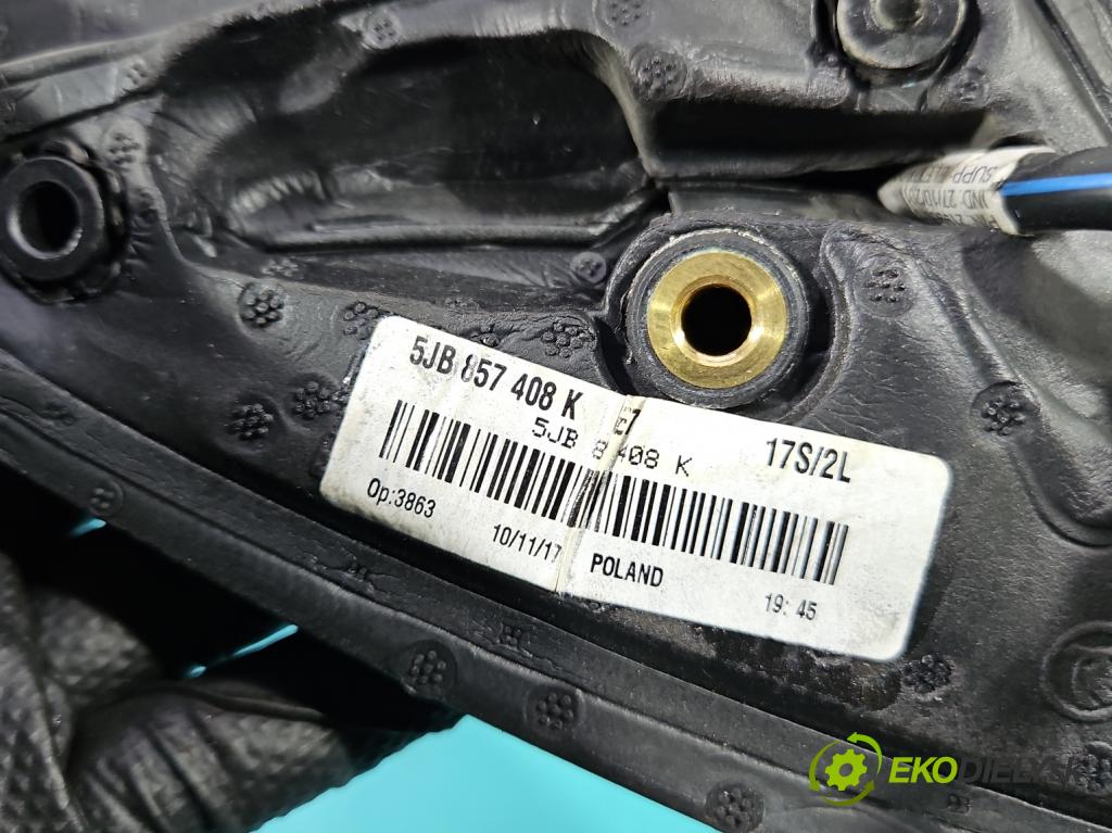 Skoda Rapid 2012-2019 1.0 TSI 95 hp manual 70 kW 999 cm3 5- zpětné zrcátko pravé  (Klika dveří ostatní)