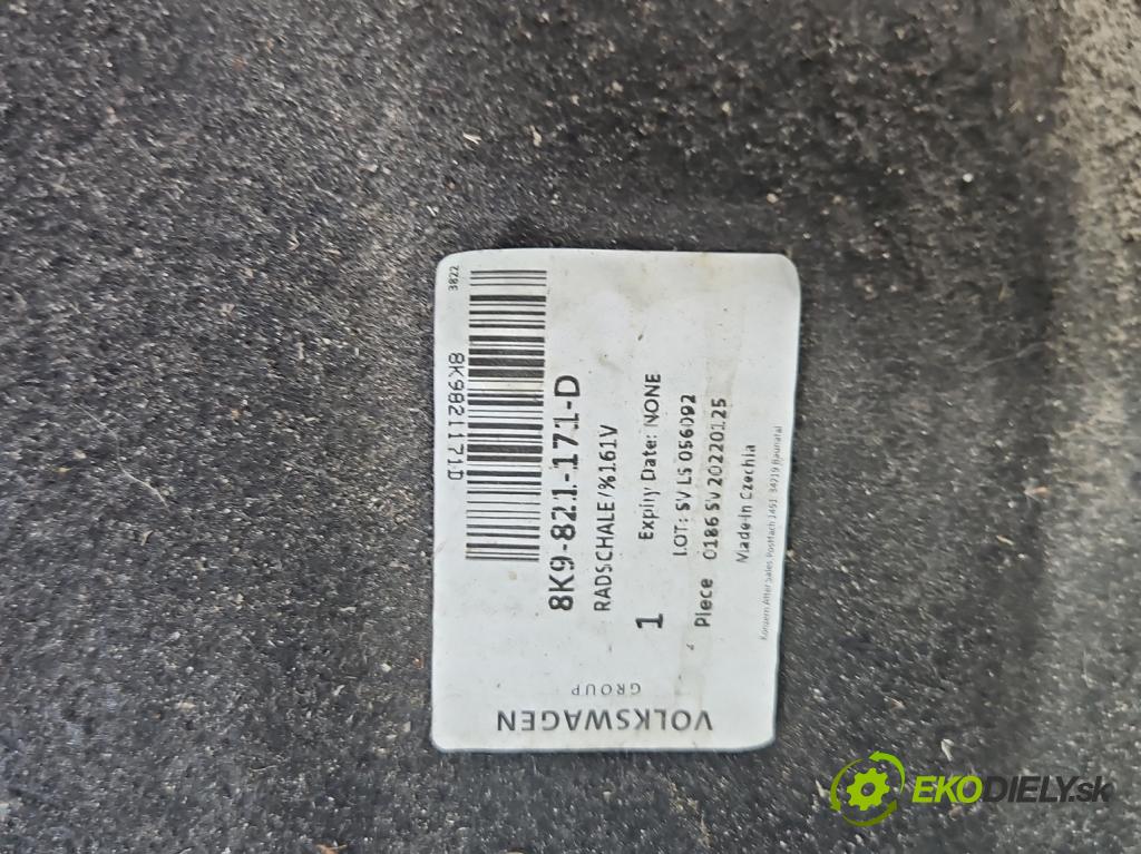 Audi A4 B8 2007-2015 3.0 tdi 239KM automatic 176 kW 2967 cm3 5- blatník: přední levé 8K9821171D