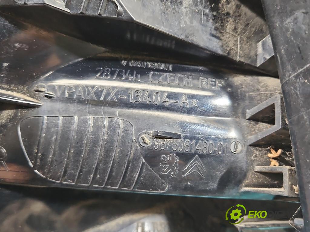 Citroen C5 II 2008-2017 2.0 hdi 140 HP manual 103 kW 1997 cm3 4- svetlo / reflektor zadné pravé 9675061480 (Kľučka dverí ostatné)