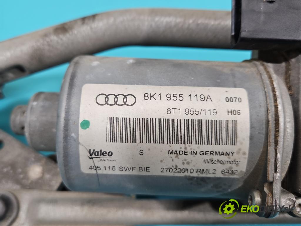 Audi A4 B8 2007-2015 3.0 tdi 239KM automatic 176 kW 2967 cm3 5- motor stěračů přední 8K1955119A