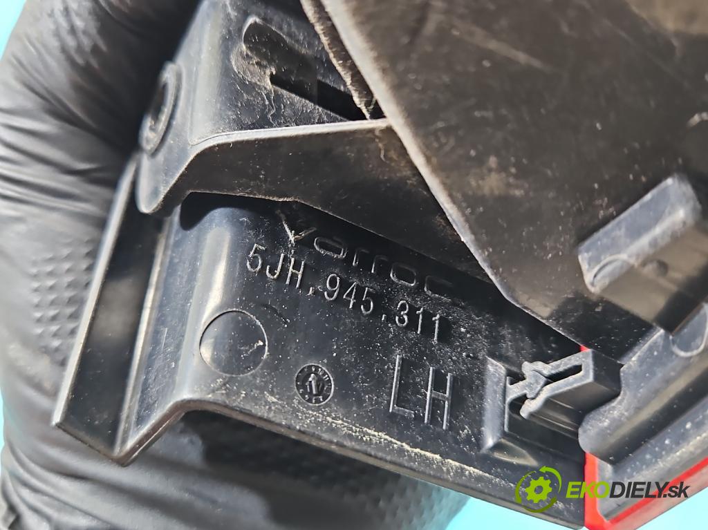 Skoda Rapid 2012-2019 1.0 TSI 95 HP manual 70 kW 999 cm3 5- svetlo / reflektor zadné ľavé 5JH945311 (Kľučka dverí ostatné)