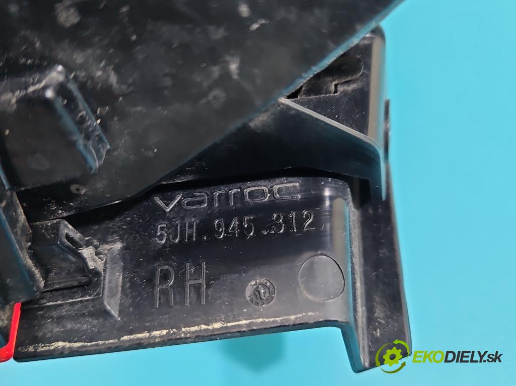 Skoda Rapid 2012-2019 1.0 TSI 95 HP manual 70 kW 999 cm3 5- svetlo / reflektor zadné pravé 5JH945208 (Kľučka dverí ostatné)