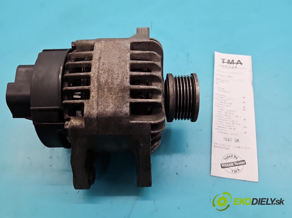 Fiat Bravo II 2007-2014 1.9 jtd 120 HP manual 88 kW 1910 cm3 5- Alternator 51727338 (Alternátor)